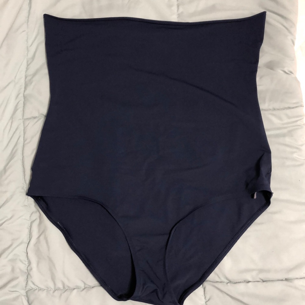 Arie high-rise swim bottoms